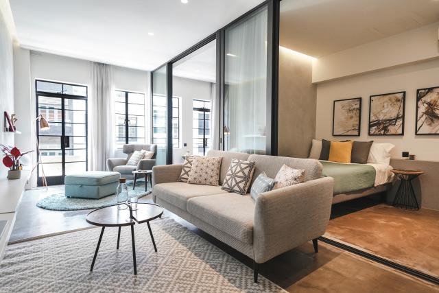 Central and west service apartment