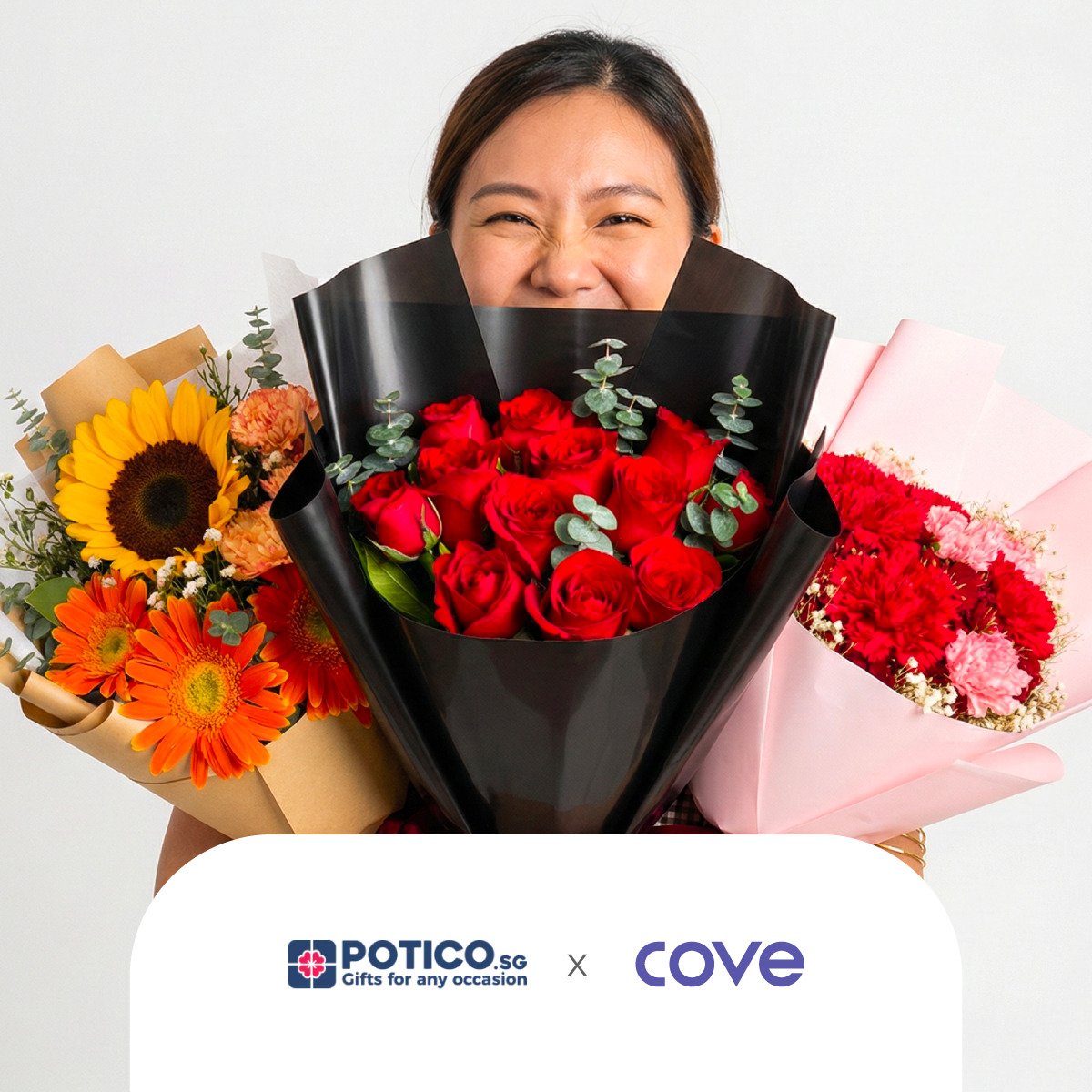 Gift beautiful bouquets and sets with 20% off plus free shipping