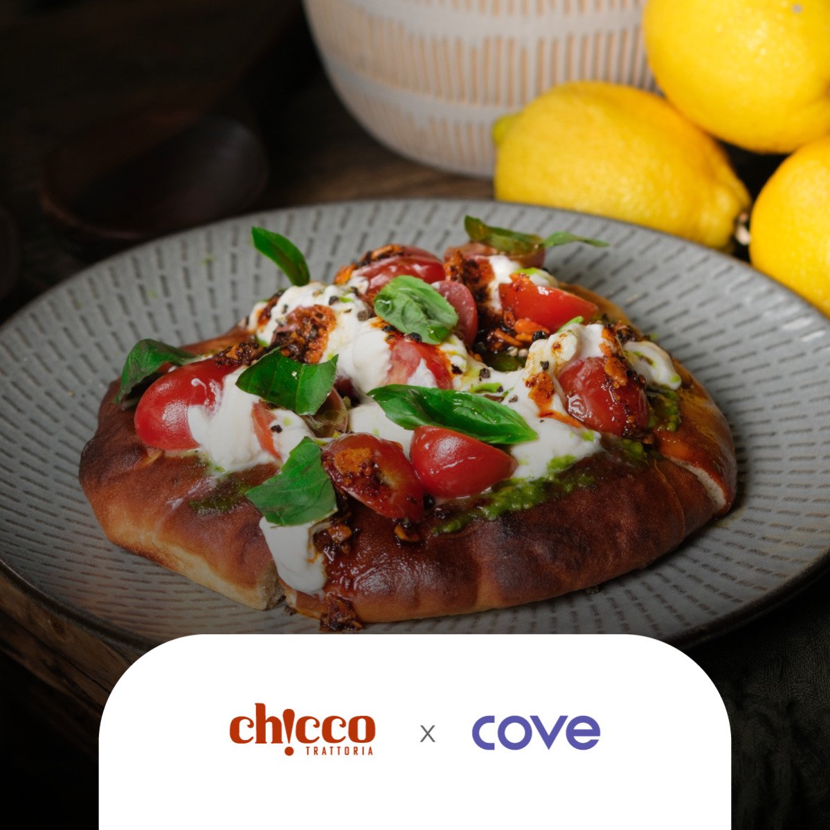 Enjoy handmade Italian classics with 15% off your dine-in bill