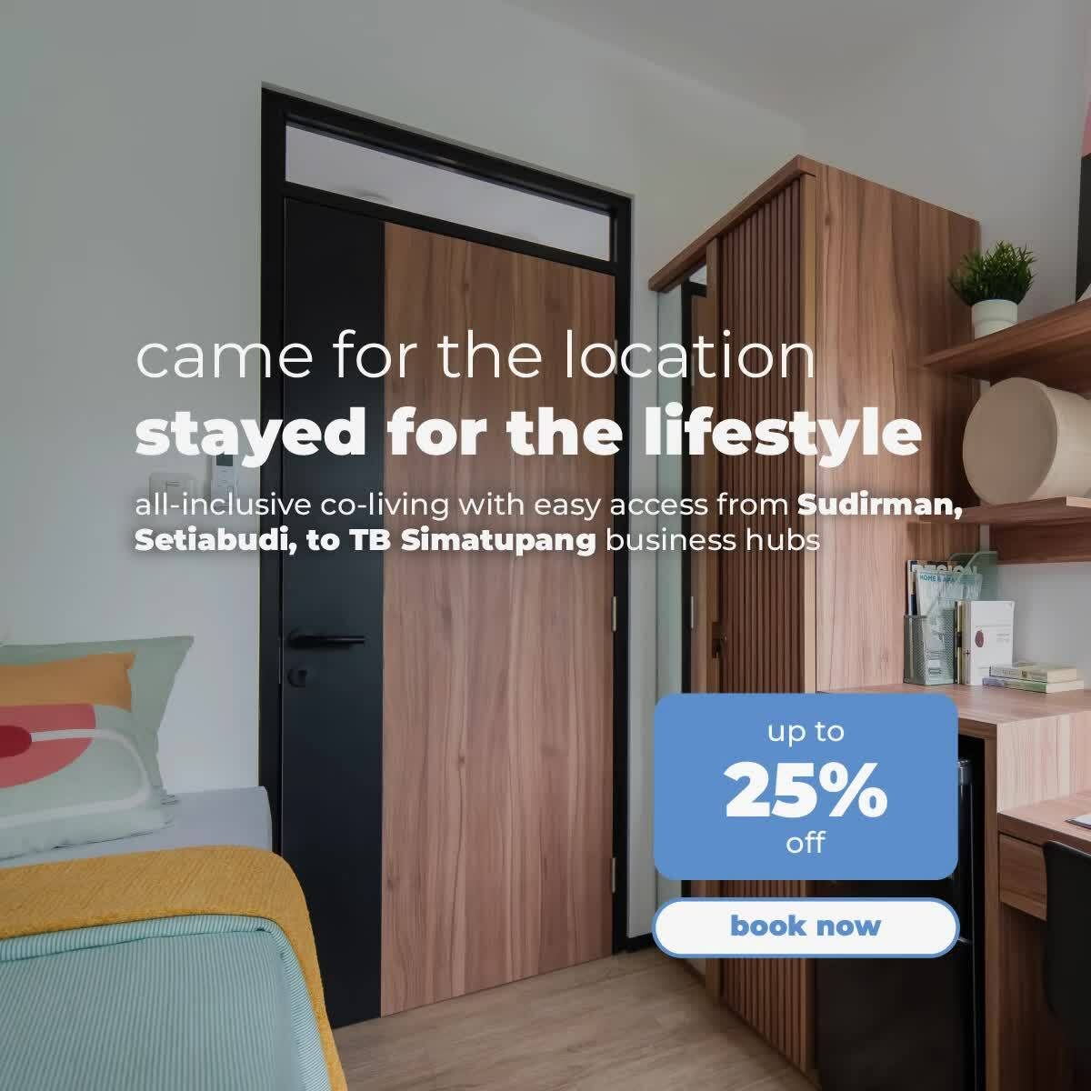 Live Steps from Work and Save up to 25% Off