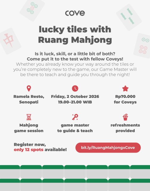 Lucky Tiles with Ruang Mahjong