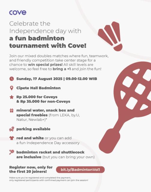 Badminton Match: Independence Day Edition