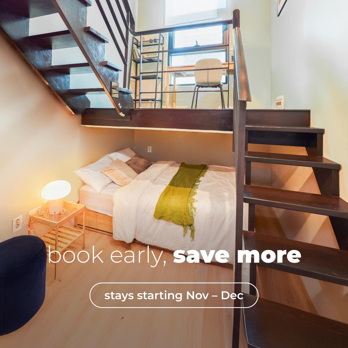 Book Early, Save More!