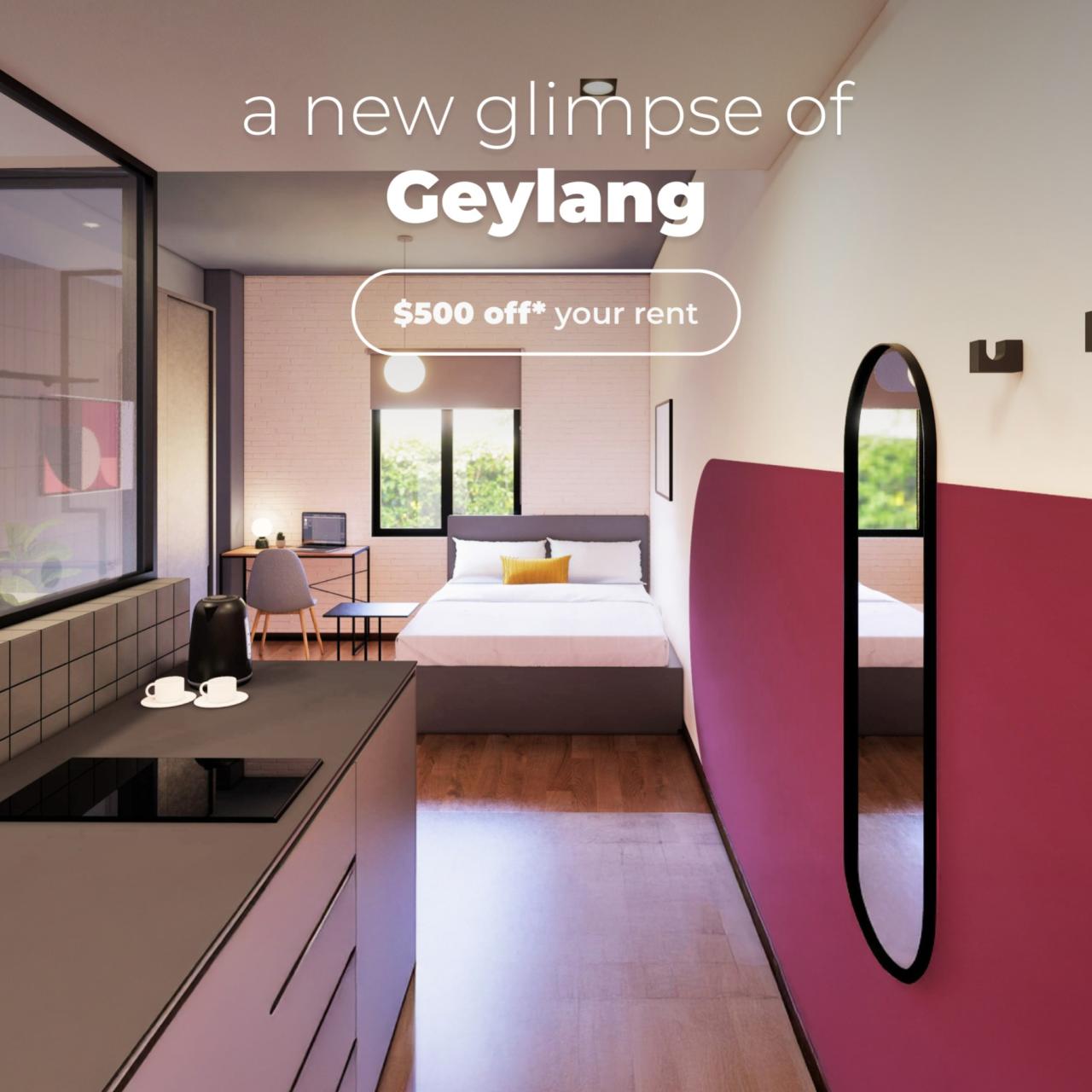 new launch studios & ensuites in Geylang