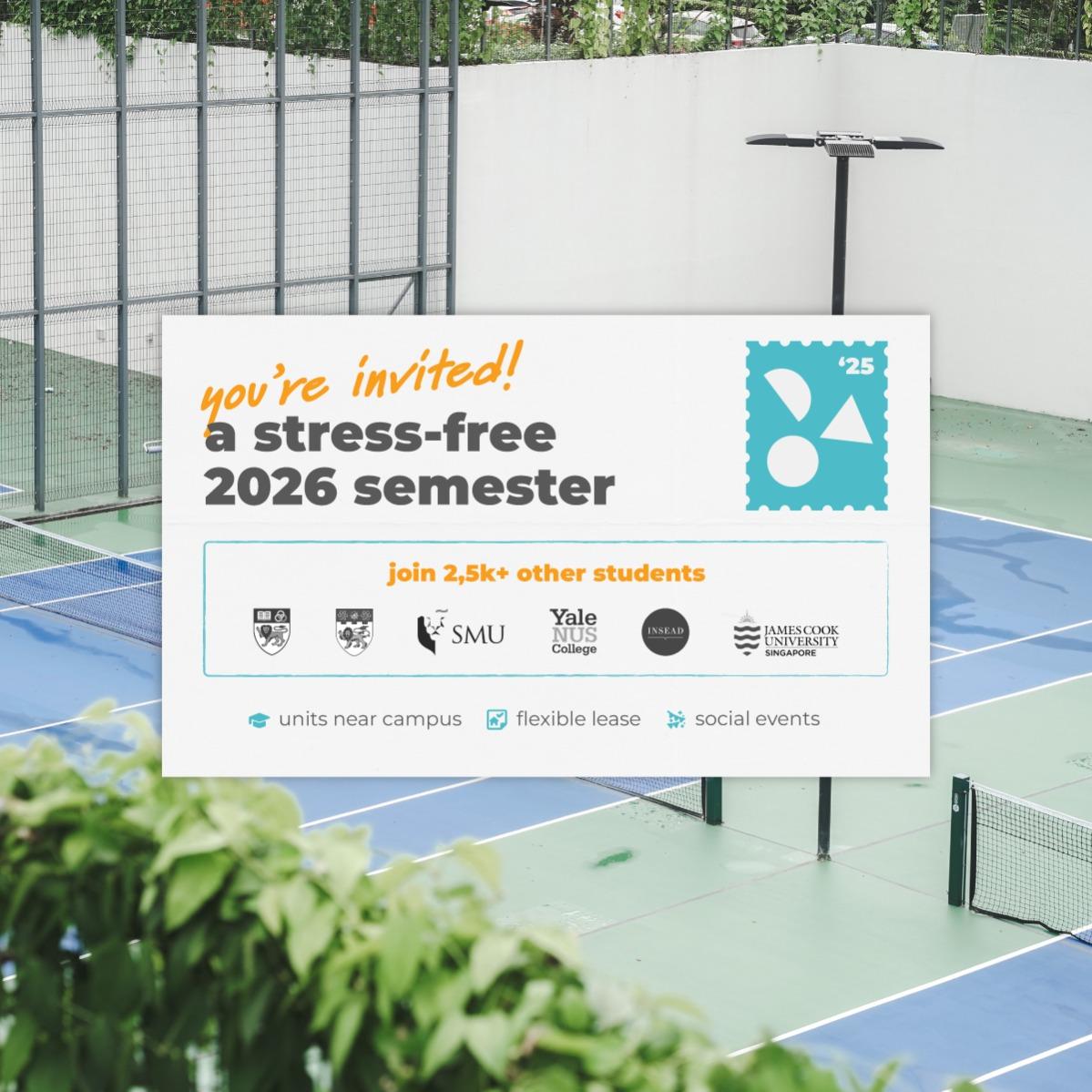 Stress-free 2026 Semester