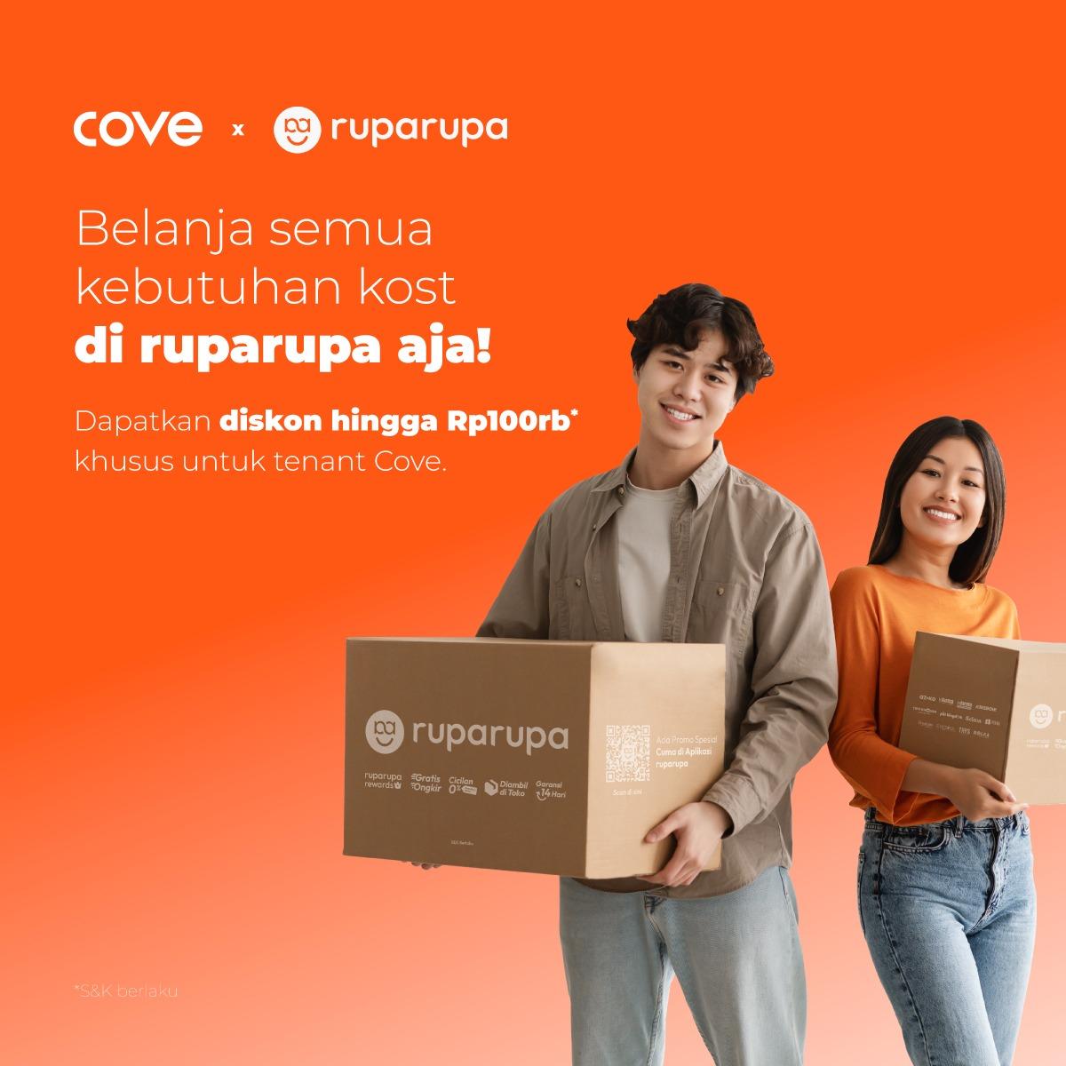 Belanja Kebutuhan Kost Makin Mudah, Klaim Diskon ruparupa hingga Rp100.000!