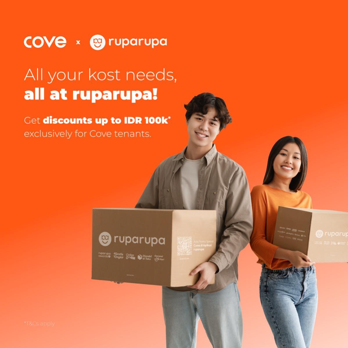 Get Your Kost Essentials Easily, Enjoy up to Rp100.000 off at ruparupa!