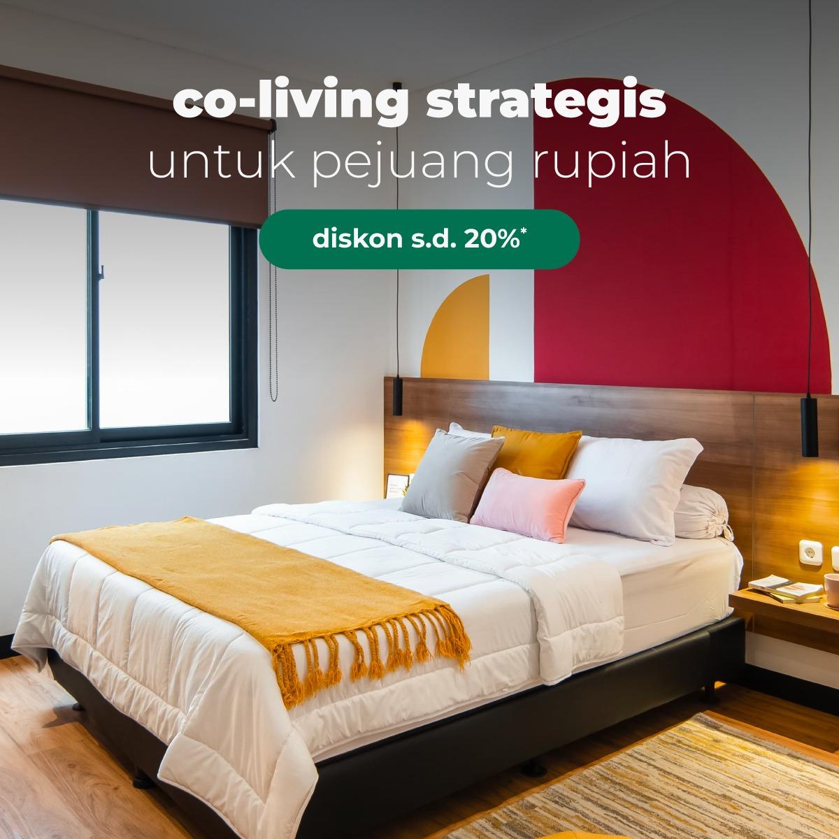 Ngekos di Jakpus Diskon s.d. 20%