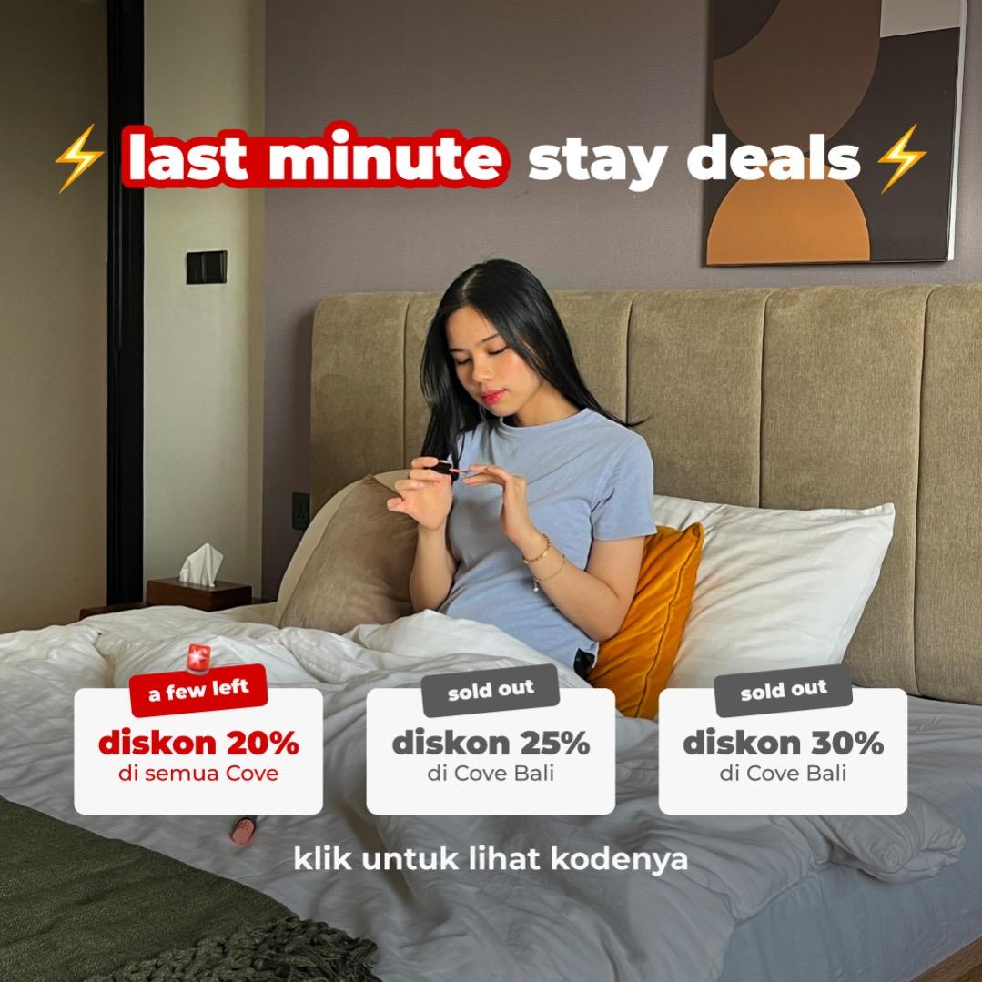 Diskon Staycation TERBESAR s.d. 30%!