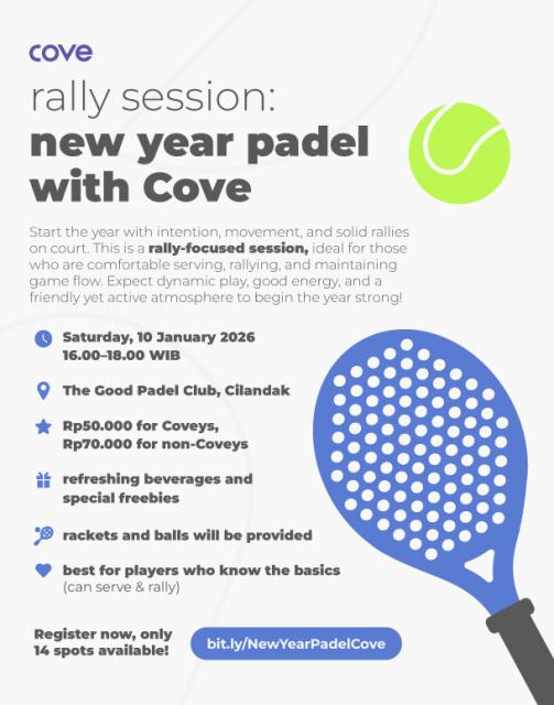 New Year Padel with Cove